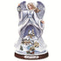 Christmas Santa Window Paste Stickers PVC Angel Merry Christmas Party Wall Stickers