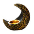 Incense Holder Moon Shape Aroma Stove Holder Resin Incense Holder Aromatherapy Stove Desktop Ornament Home Office Decor
