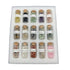15Pcs Mini Wishing Bottles Chip Stone Set Crystal Tumbled Reiki Stones Collection Gift Home Decor