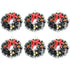 Candle Wreath Christmas Wreath Christmas Tree Wreath Candle Garland