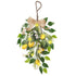Artificial Lemon Teardrop Wreath Wall Hanging Teardrop Lemon Fruit Wreath Artificial Lemon Swag