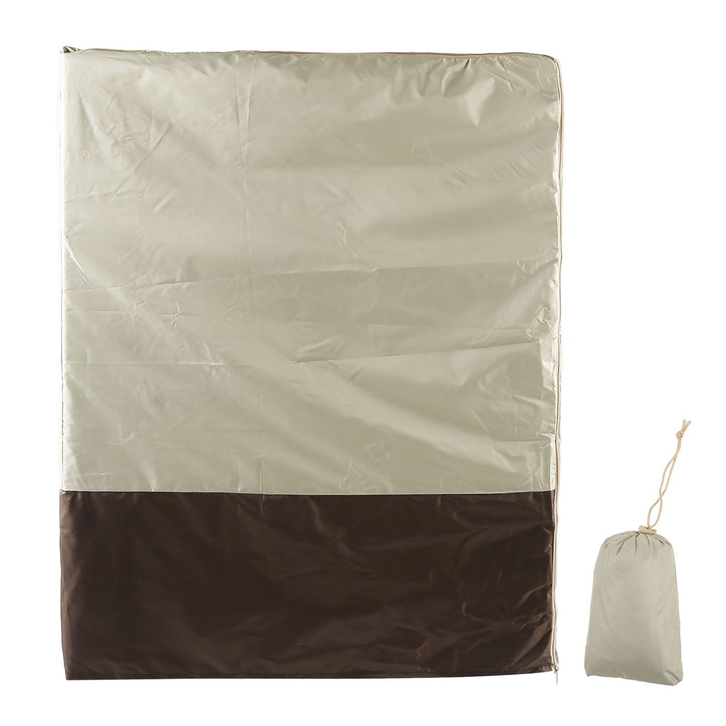 Folding Bed Cover Dustproof Waterproof Rollaway Bed Protective Cover for Indoor Outdoor85x33x107cm