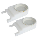2Pcs Bee Feeder Bee Box Door Entrance Water Sugar Feeder Bee Entry Drinker Lid for Feeding Bees