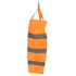 Reflective Weather Windsock Wind Direction Indicator for Outdoor Airport Farm Garden Parks Orange100CM