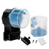 Automatic Fish Feeder Timed Flexible Convenient Clean Easy Installation Fish Tank Food DispenserBlue