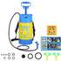 5L Pressure Sprayer with Pressure Relief Valve 2 Port Portable Garden Lawn Sprayer for Watering