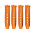 4PCS Tent Peg Stakes Portable Aluminium Alloy Canopy Nail for Outdoor Courtyard Camping Supplies