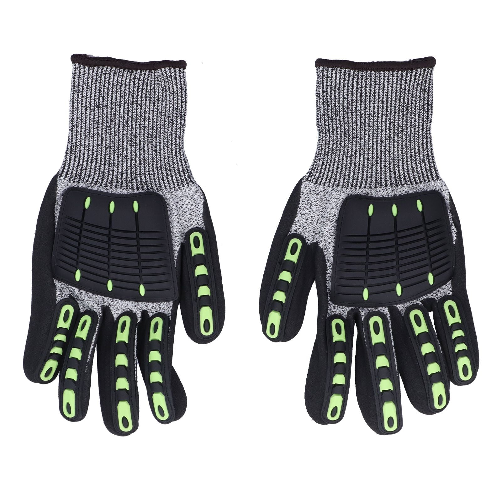 Protective Glove 5 Level Cut Resistant Anti Impact Glove Black Work Glove for Gardening Outdoor