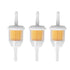 3Pcs Fuel Filter Durable Wear Resistant 2505022‑S 2505003‑S 2505008‑S Replacement for Kohler