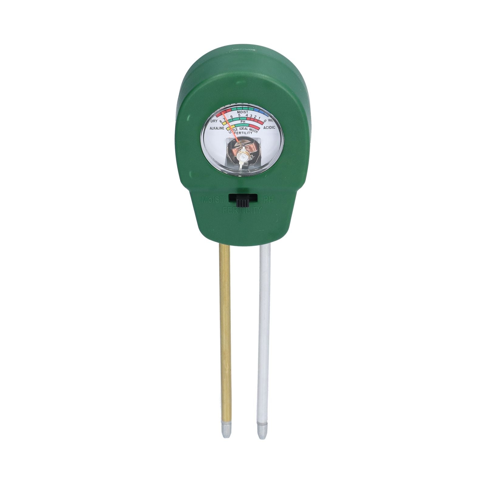 3 In 1 Soil Moisture Meter 2 Needles Adjustable PH Value Fertility Soil Test Tool for Garden Courtyard Outdoor