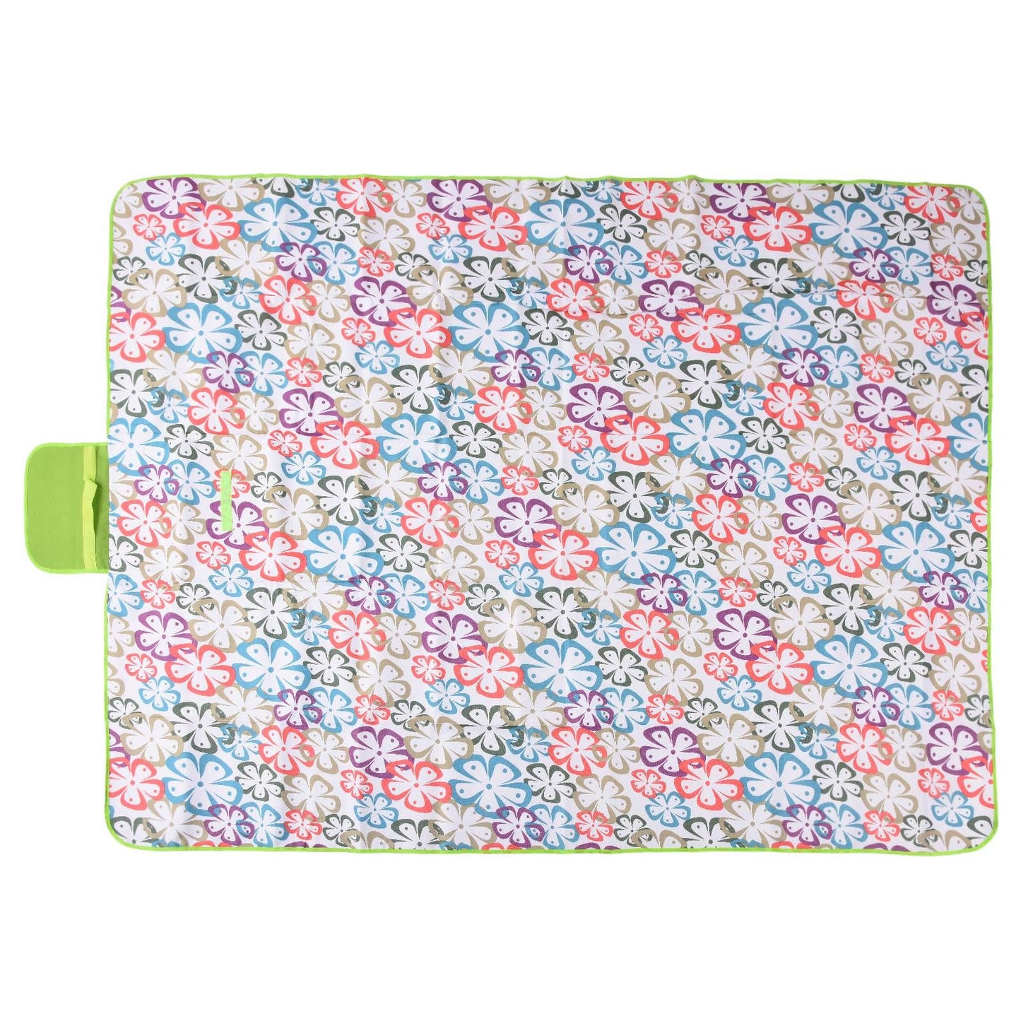 145/200 Picnic Blanket Outdoor Blanket with Large Size Waterproof Sandproof Portable for Camping and TravelingFloral