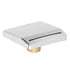 G1/2 Male Thread SPA Bathtub Faucet Stainless Steel Waterfall Spout Water Outlet Bathroom Accessory