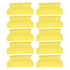 100Pcs Plastic Integrated Ear Tag Kit Livestock Farm Ear Label Tag for Cow Cattle Identification Yellow