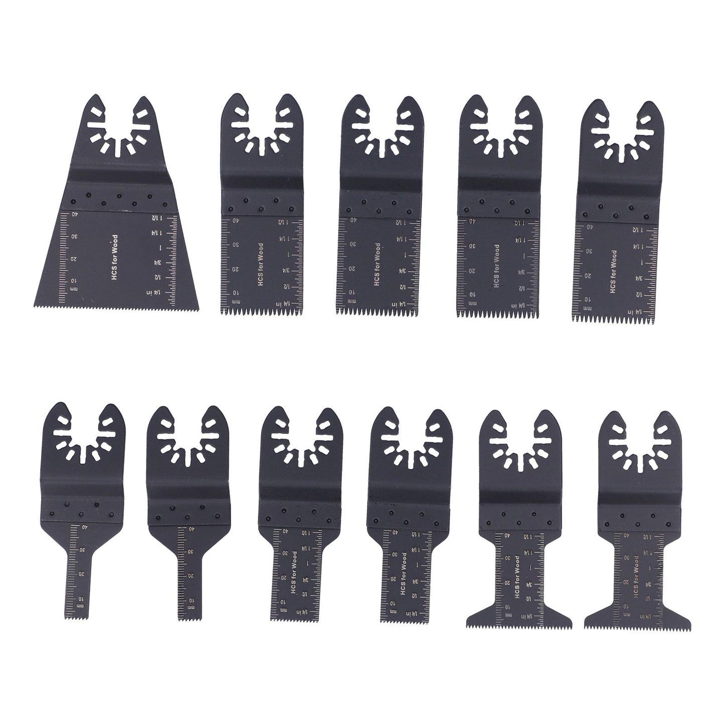 11PCS Oscillating Multitool Blade Quick Release Universal Saw Blade Woodworking Blade Oscillating Tool Blade