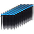 100Pcs/Bag Drip Irrigation Emitters 18cm Universal 360 Degree Drip Sprinkler Head for 4/7mm Tube