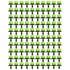 100Pcs 8 Hole Drip Irrigation Emitter Adjustable Drip Irrigation Sprinkler for Garden Greenhouse Courtyard Green