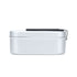 800ml Aluminum Lunch Box with Lid Rectangular Portable Bento Box for Outdoor Camping