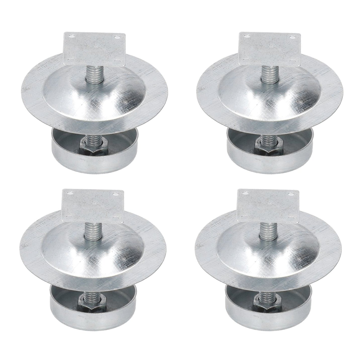 4Set Ant Proof Hive Feet Stainless Steel Beehive Base Beekeeping Beehive Stand for Beekeeper