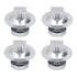 4Set Ant Proof Hive Feet Stainless Steel Beehive Base Beekeeping Beehive Stand for Beekeeper