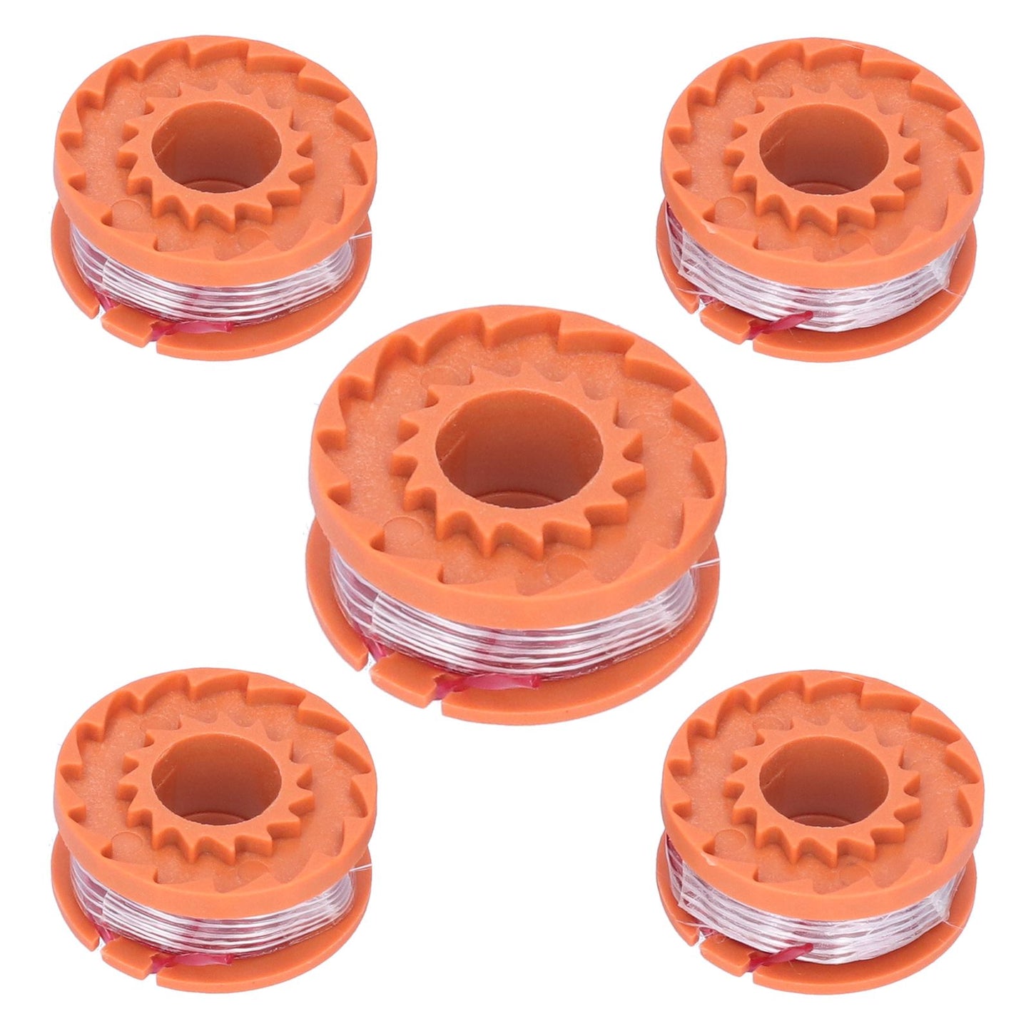 5PCS Lawn Mower Line Spool Replacement Fit for WORX WG150E WG151E WG154E WG155E WG157E WG160E WG163E