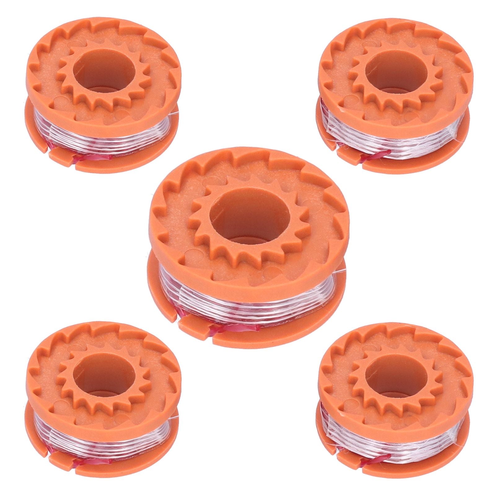 5PCS Lawn Mower Line Spool Replacement Fit for WORX WG150E WG151E WG154E WG155E WG157E WG160E WG163E