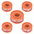 5PCS Lawn Mower Line Spool Replacement Fit for WORX WG150E WG151E WG154E WG155E WG157E WG160E WG163E