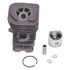 38mm Cylinder Piston Kit Chainsaw Replacement Parts Fit for Husqvarna 136 137 141 Chain Saw