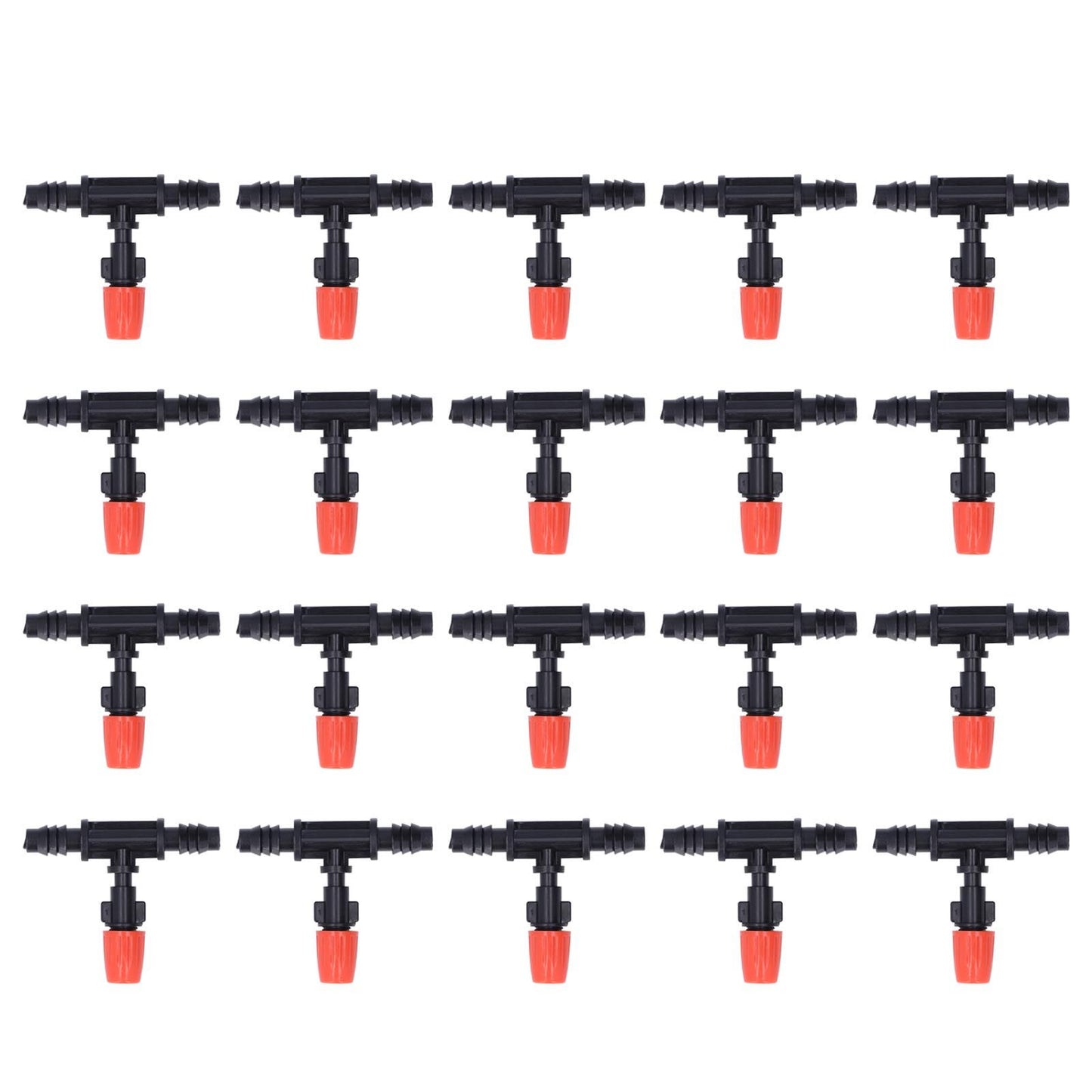 20pcs Drip Irrigation Nozzles Drip Irrigation Mister Heads for Garden Irrigation Agricultural Irrigation