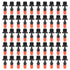 50pcs G1/2 Male Thread Misting Spray Nozzle Adjustable Water Spray Head Atomizing Nozzle for Garden Irrigation