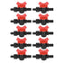 10Pcs Barbed Ball Valve 5/8inch Adjustable Prevent Leakage Drip Irrigation Switch Valve for Irrigation