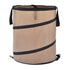 37.8L Collapsible Leaf Trash Can Reinforced Steel Spring Oxford Cloth Collapsible Container Small Size