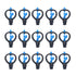 15Pcs Lawn Sprinkler Nozzle G1/2 External Thread 360° Automatic Rotation Mid Range for Lawn Garden Watering IrrigationImpeller Nozzle