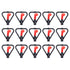 15pcs G1/2in Male Thread Water Sprinkler Rotating Automatic Water Spray Misting Nozzle for Yard Garden Irrigation System