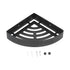 Corner Shower Shelf 304 Stainless Steel Triangle Shower Organizer Rack for Bathroom