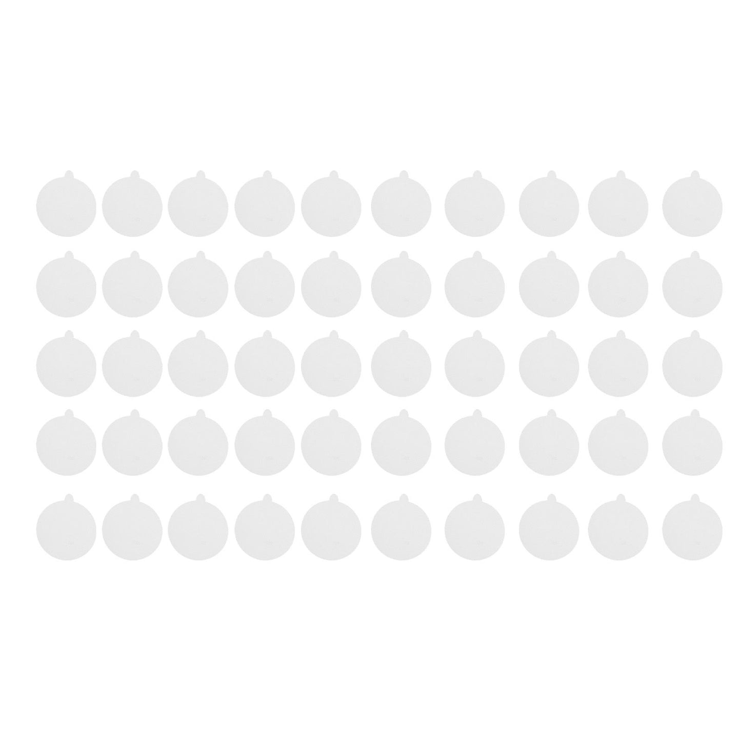 Disposable Shower Drain Hair Catcher Sink Strainer Anti Clogging Mesh Stickers for Bathroom SuppliesRound 50PCS 9x9cm