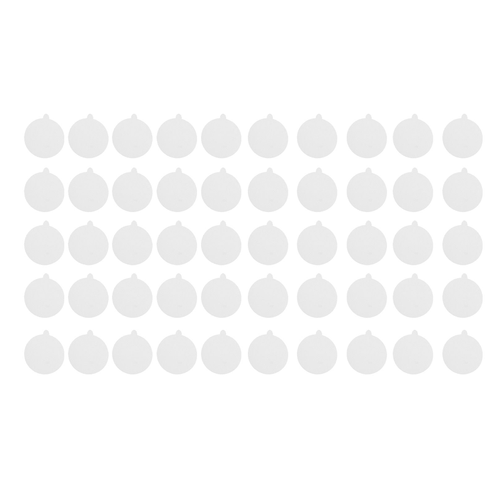 Disposable Shower Drain Hair Catcher Sink Strainer Anti Clogging Mesh Stickers for Bathroom SuppliesRound 50PCS 9x9cm