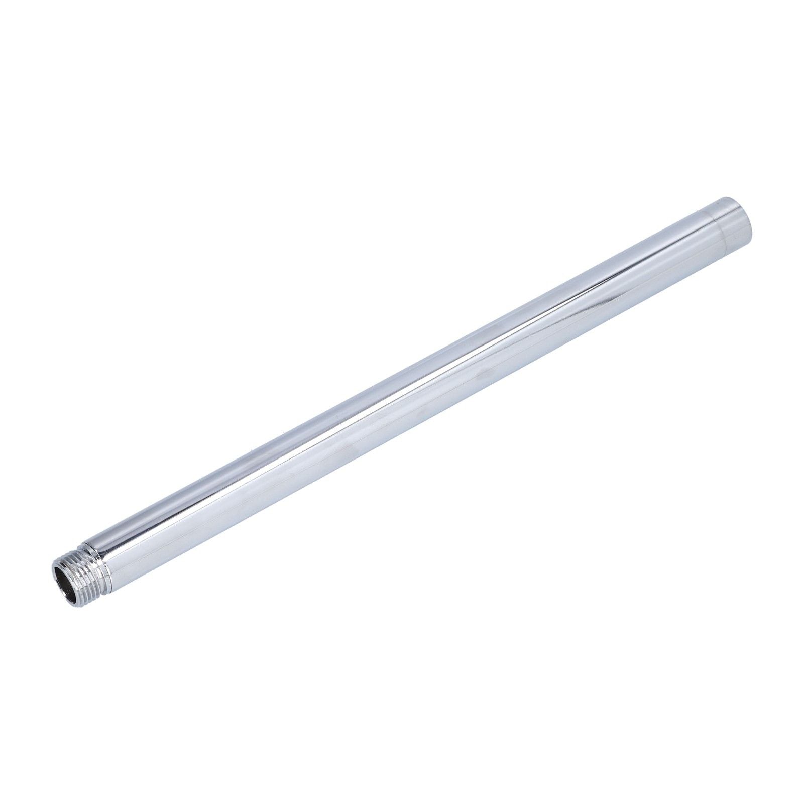 30cm/12in Shower Arm G1/2in Stainless Steel Shower Arm with Polished Chrome Finish Easy to Install and Clean for Bathroom and Toilet