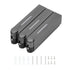 Wall Mounted Soap Dispenser 3 Chamber Manual Shower Gel Shampoo Hand Soap Container for Home Hotel Black