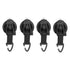 4Pcs Heavy Duty Suction Cup Anchor Tie Down Portable Strong Suction Cup Hook for Camping Travel OutdoorTriangular Buckle