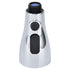 Faucet Spray Head G1/2 Brushed Silver 3 Functions Pull Down Sprayer Nozzle for Kitchen01 Type