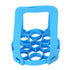 9Hole Silicone Egg Steamer Rack AntiScalding Pressure Cooker Sling Heat Insulation Pad(Blue )