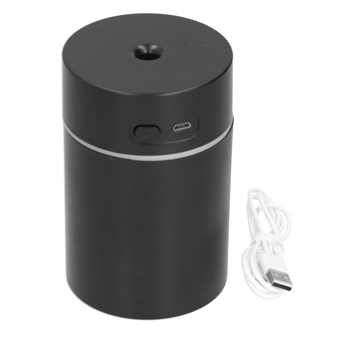 Mini Car Humidifier Mute Portable Spray Moisturizing USB Humidifier for Bedroom Office CarBlack