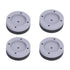 4Pcs Non Slip Anti Vibration Pad Anti Shock Absorbing Feet Pad for Automatic Washing Machine
