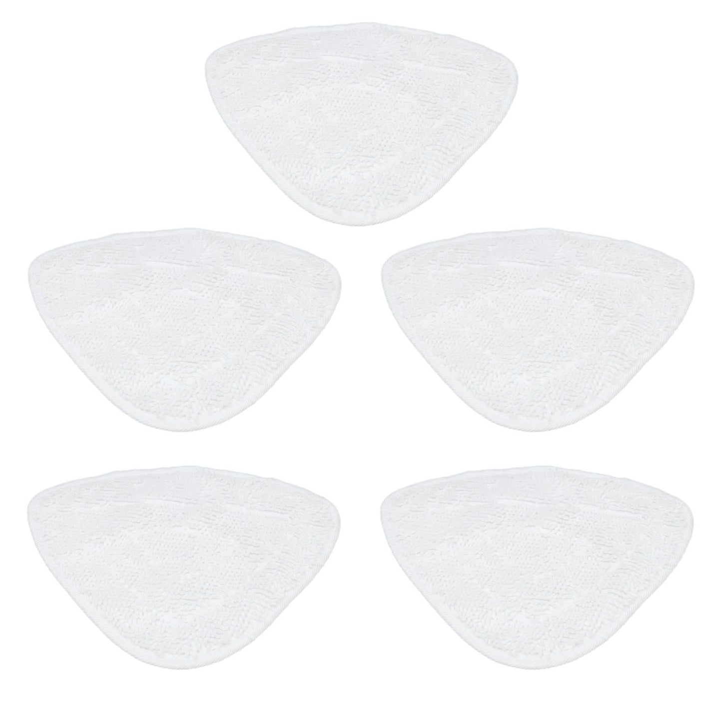 5PCS Fiber Mop Pads Steam Cleaning Pad Cloth Accessory Fits for Vileda Steam Mop Cleaner