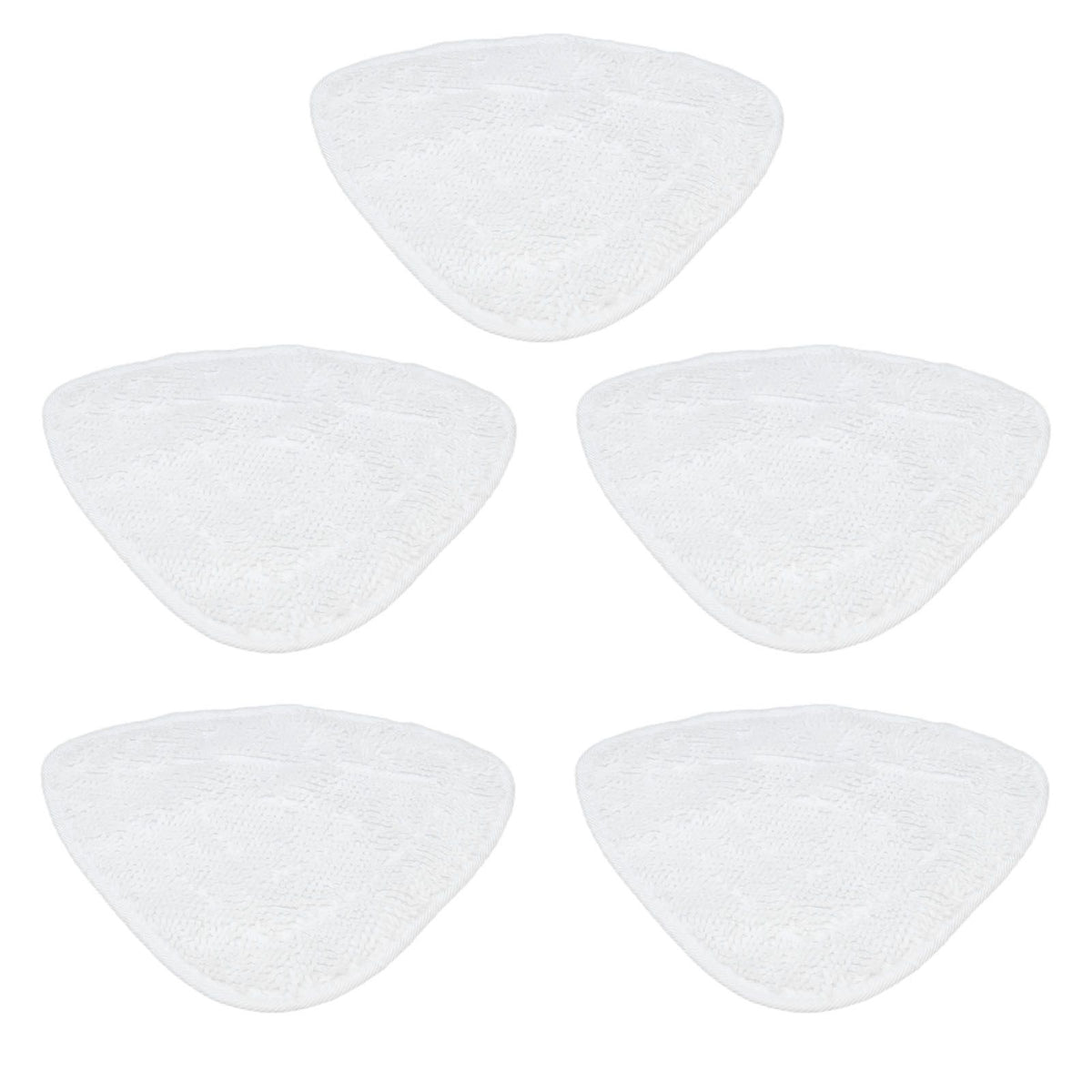 5PCS Fiber Mop Pads Steam Cleaning Pad Cloth Accessory Fits for Vileda Steam Mop Cleaner