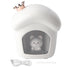 Air Humidifier USB Charging 2 Gears Smart Portable Desk Humidifier with 350ml Visible Water TankWhite