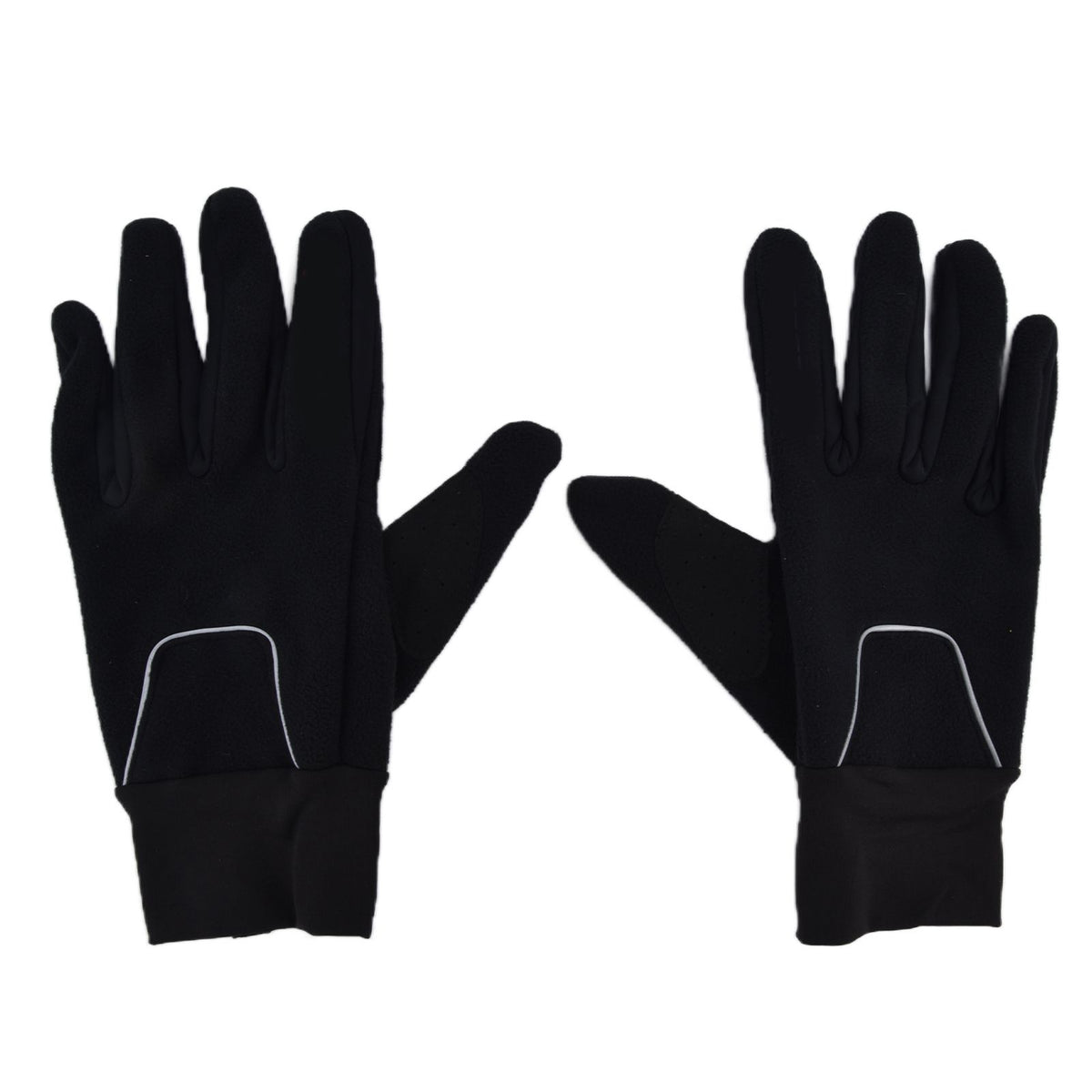 Cycling Gloves Touch Sensitive Waterproof Black Non Slip Windproof Gloves for Outdoor Cycling TravelL