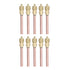 10Pcs 1/4SAE HVAC Filling Access Valves Air Conditioner Brass Check Valve for R22 R12 R134
