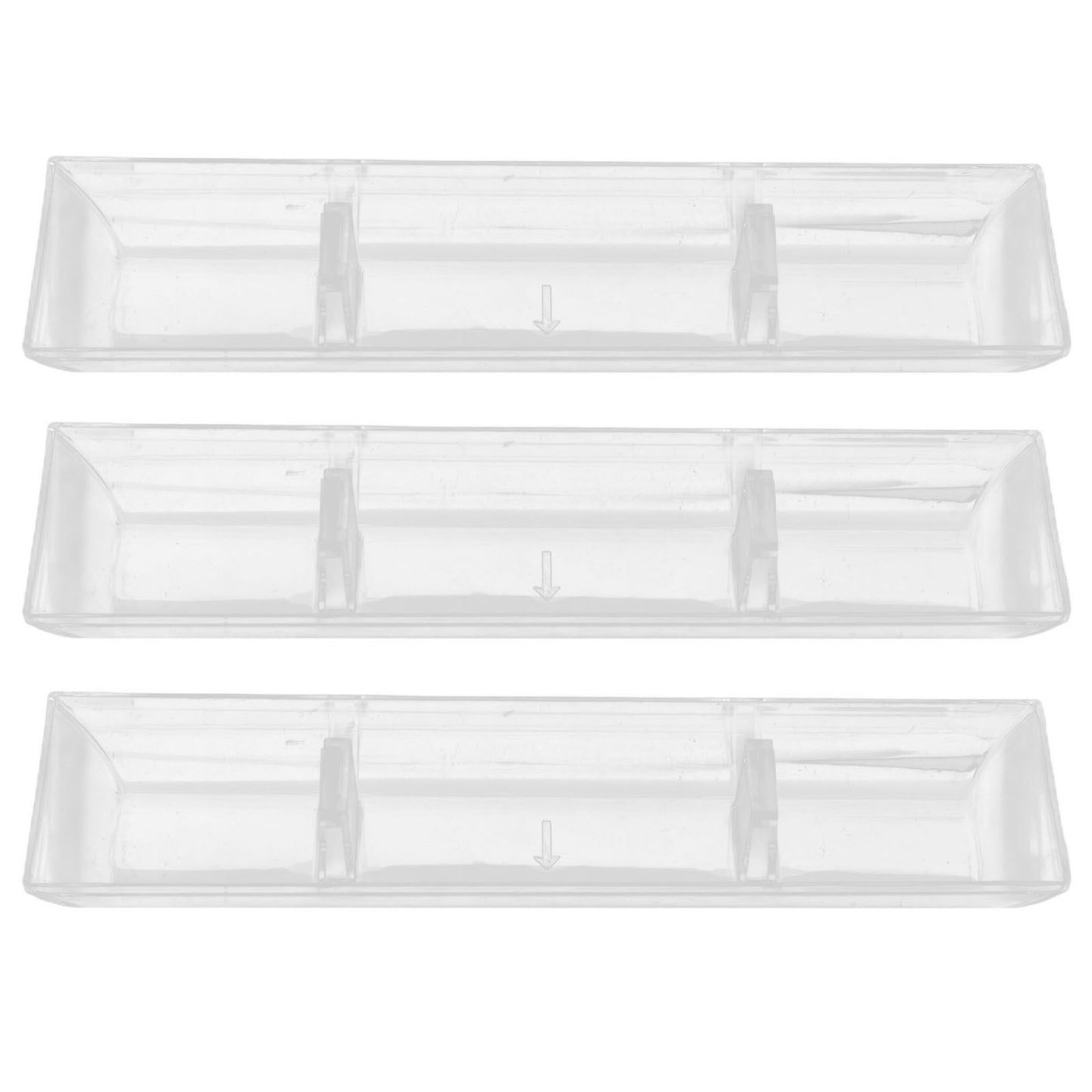 3Pcs Range Hood Oil Cup Rectangular Oil Collector Box for Kitchen Home Restaurant