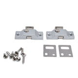 2Set Latch Lock Folding Window Door Bolt AntiTheft Security Stainless Steel Latch Lock